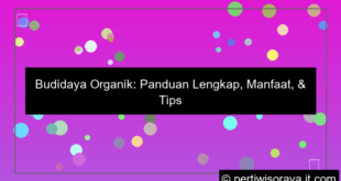 desain budidaya organik