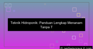 teknik hidroponik